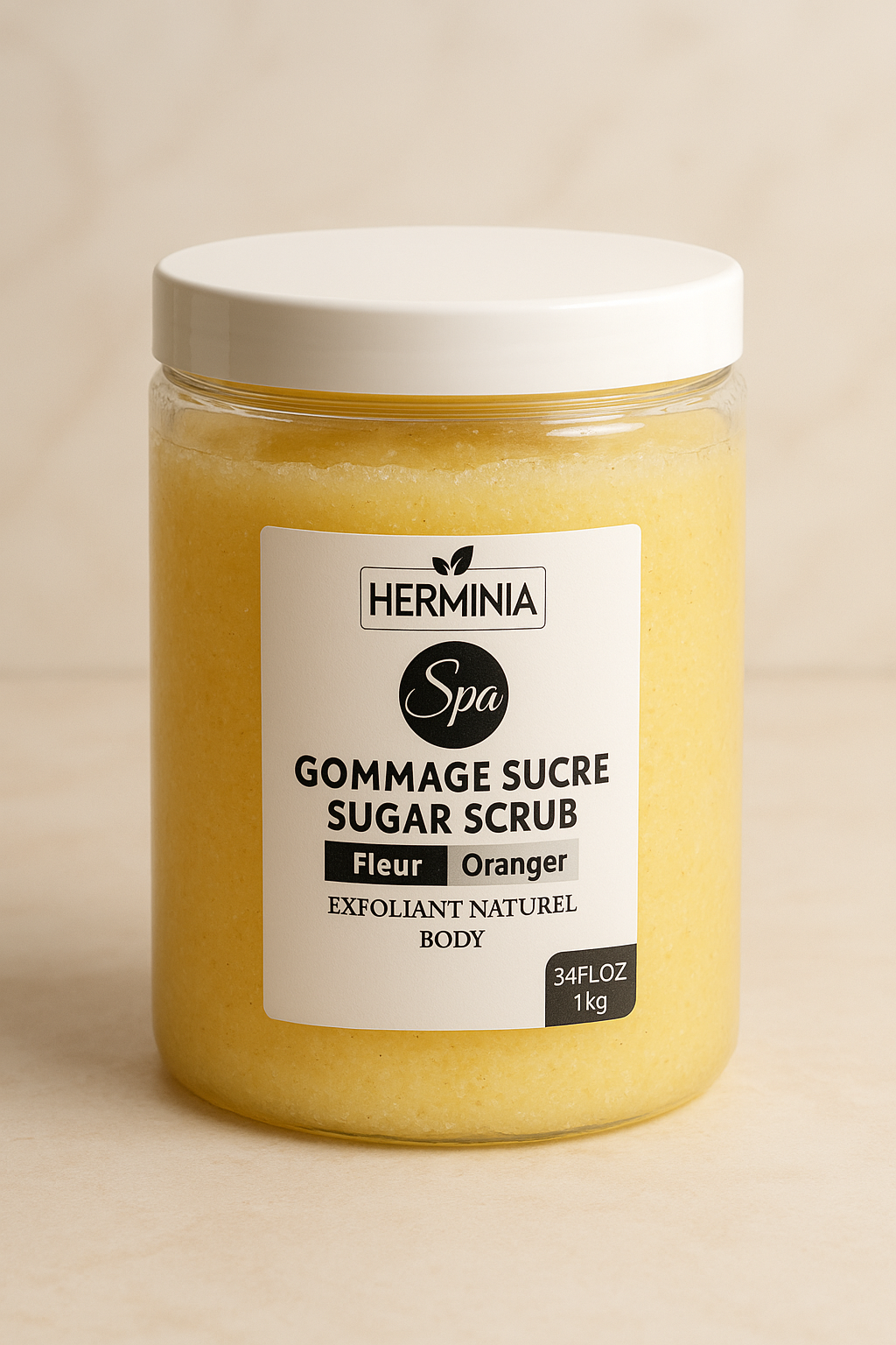 Gommage Sucre Fleur Oranger 1kg