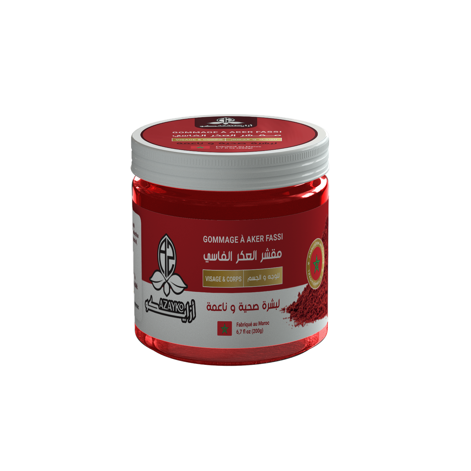 مقشر العكر الفاسي -  Gommage Aker Fassi 200 g