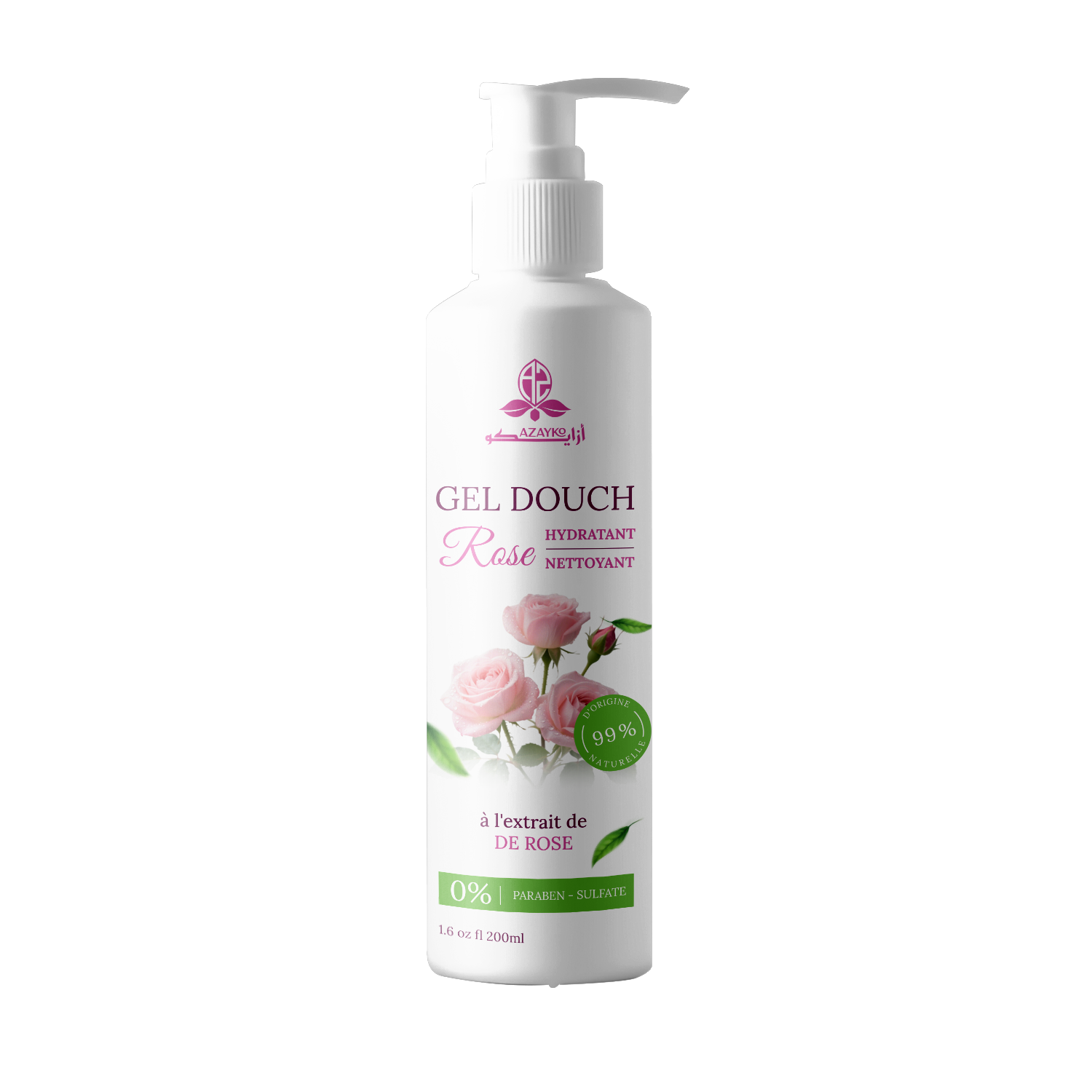 جيل الاستحمام الورد                Gel douche rose 200ml