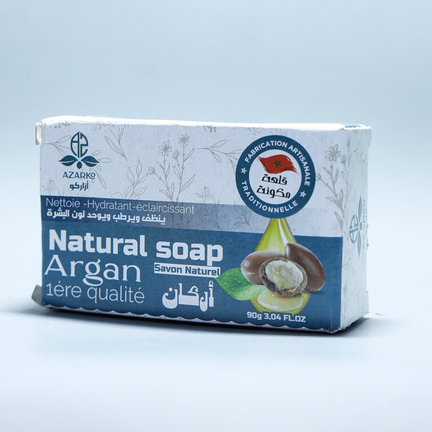 SAVON DUR ARGAN 90g صابونة  الاركان