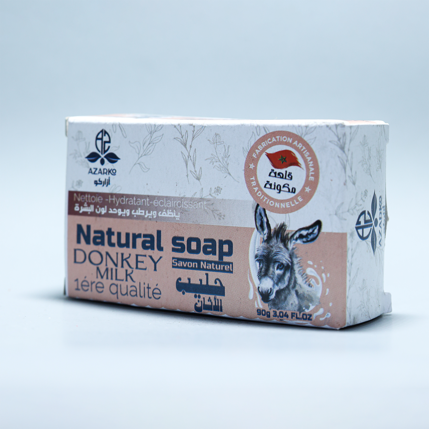 SAVON DUR LAIT L'ANESS 90g صابونة  حليب الاثان