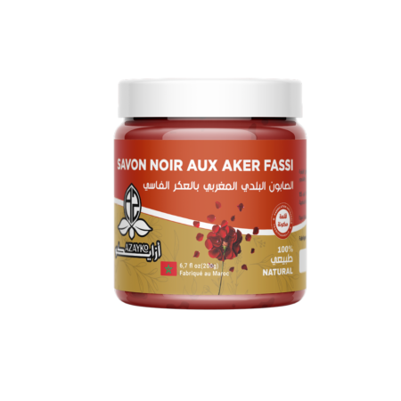 الصابون البلدي بالعكر الفاسي-  Savon noir Aker Fassi 200g