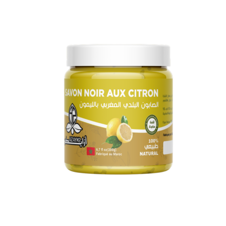 الصابون البلدي بالحامض   -     Savon noir citron 200g