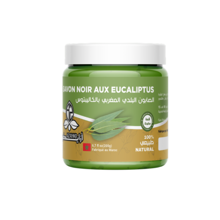 الصابون البلدي بالاكاليبتوس - Savon noir eucalyptus
200g