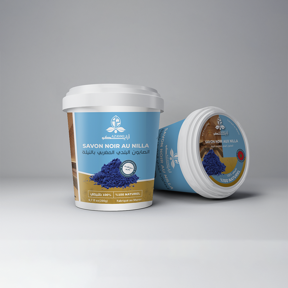 الصابون البلدي بالنيلة - Savon noir nilla 500 G