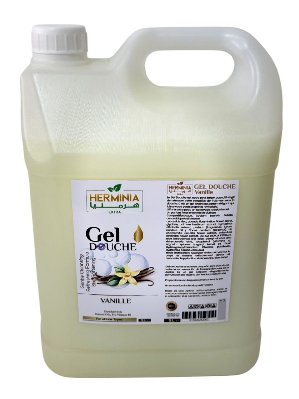 GEL DOUCHE - PRO -VANILLE 5L