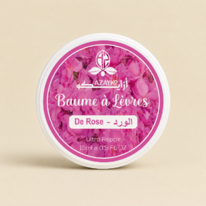 مرطب الشفاه بالورد - Baume à Lèvres Rose