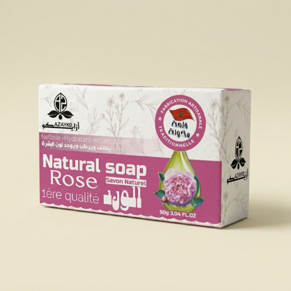 صابونة الورد - Savonnette Rose