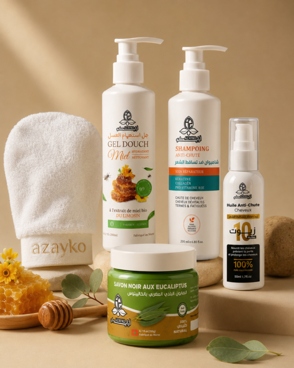 Pack 6 — Routine Miel & Cheveux